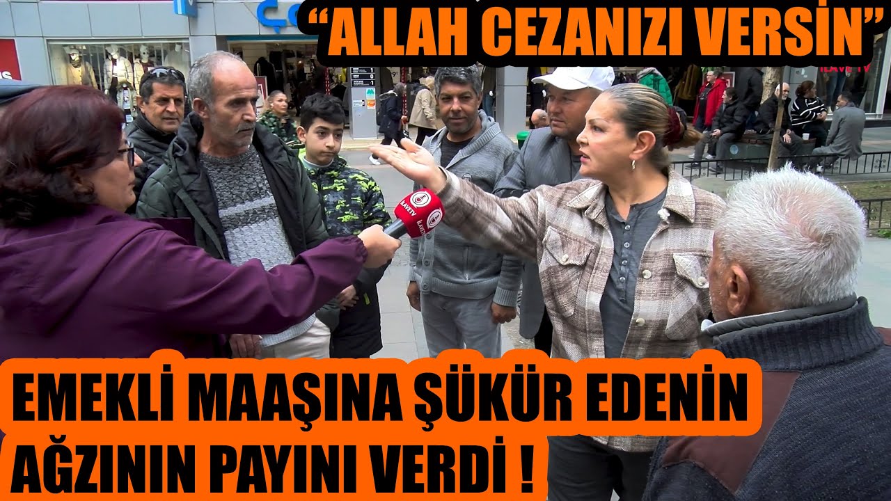 Allah Cezanızı Versin ! Emekli Zammı Belli Oldu Halk Ağzına Geleni Söyledi ! Şükür Etti Ders Aldı !