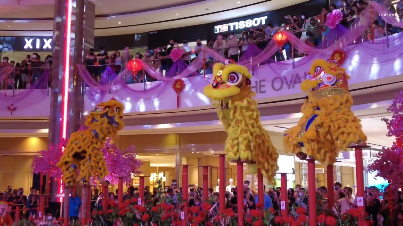 LION DANCE PERFORMANCE 2022 AT IMAGO SHOPPING MALL KOTA KINABALU SABAH
