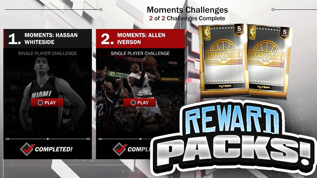 MOMENTS CHALLENGE REWARD PACK OPENING!! IS IT WORTH IT?? (NBA 2K18 MYTEAM)