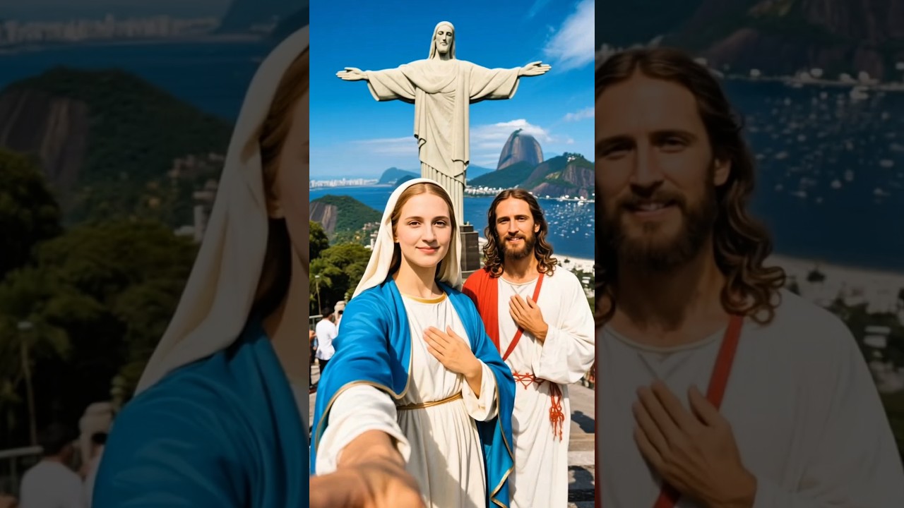 🇧🇷 Jesus & a Virgem Maria no Cristo Redentor, Rio de Janeiro