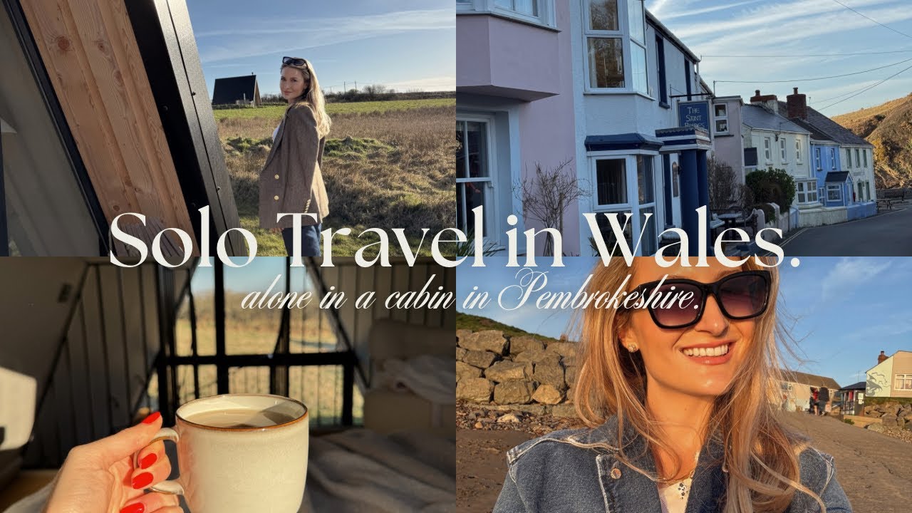 Alone in a cabin.. solo travel to Pembrokshire, Wales 