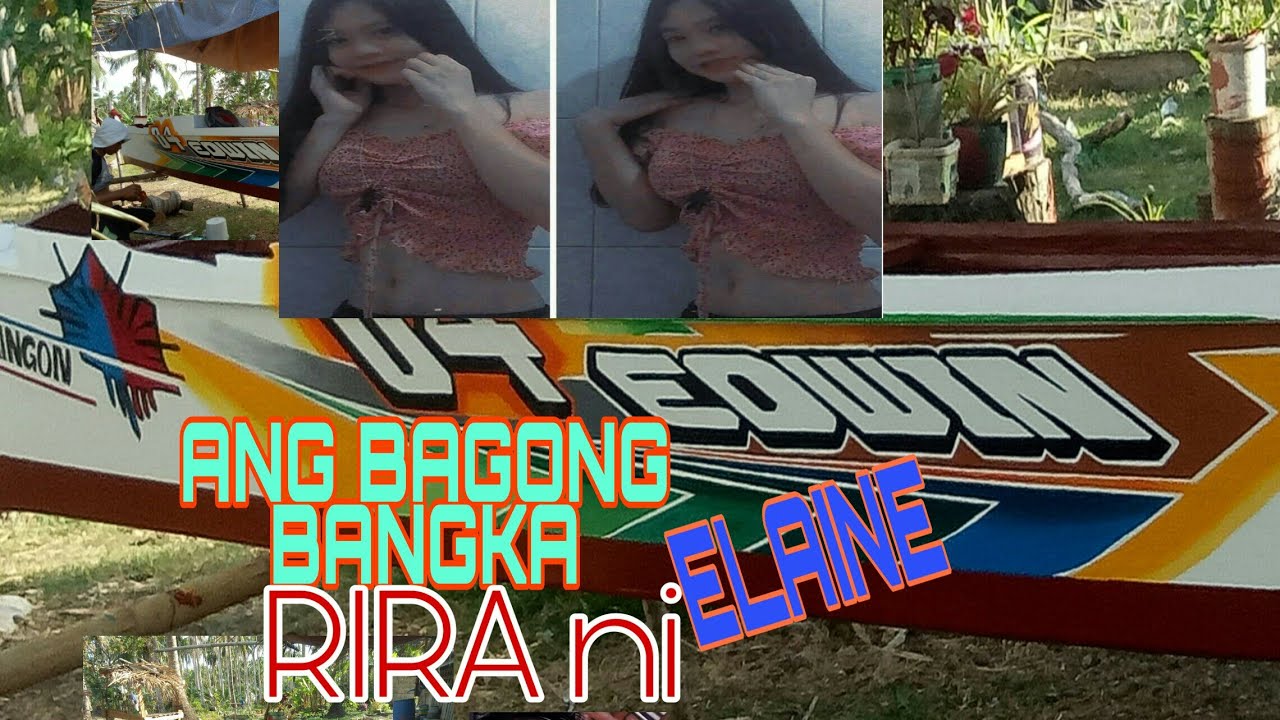 BOAT LETTERING DESIGN BAGONG BANGKA NI ELINE
