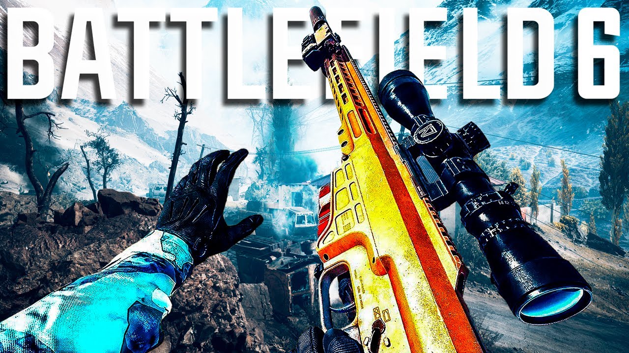Seria essa a sniper MAIS FORTE do Battlefield 6?