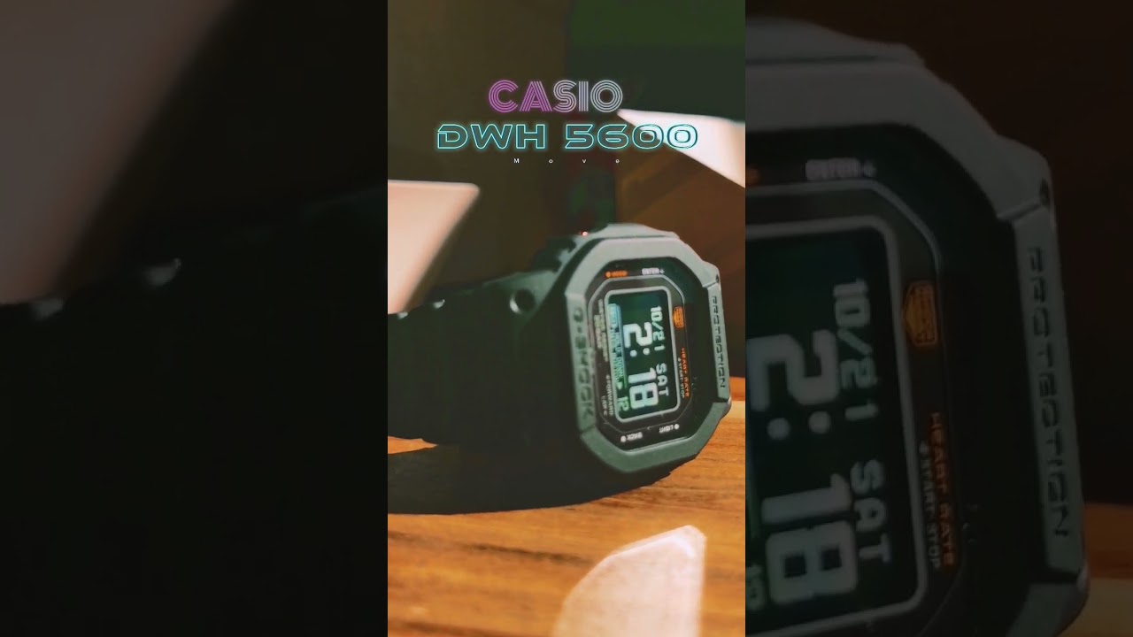 Casio DWH5600 - New Tech advanced G-SHOCK series from 