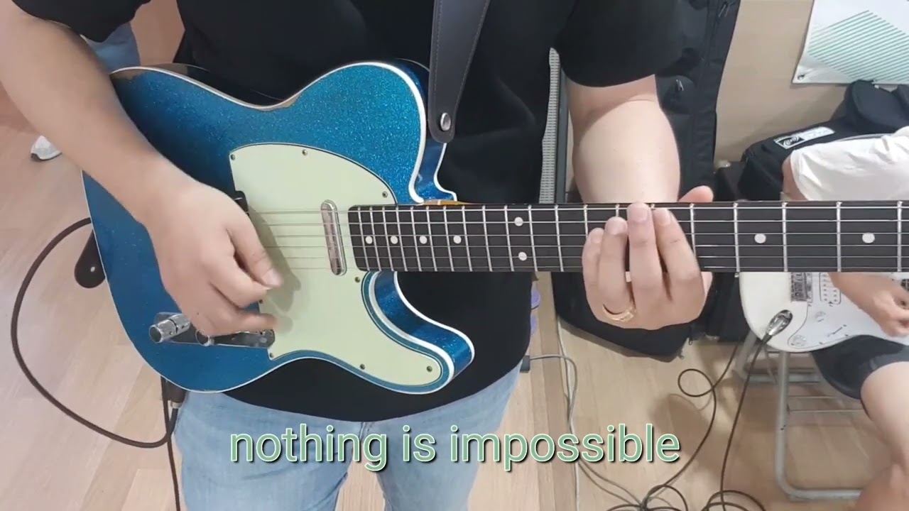 nothing is impossible fender custom 62 tele
