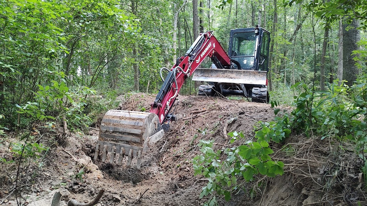 Unclogging The Creek On My Farm