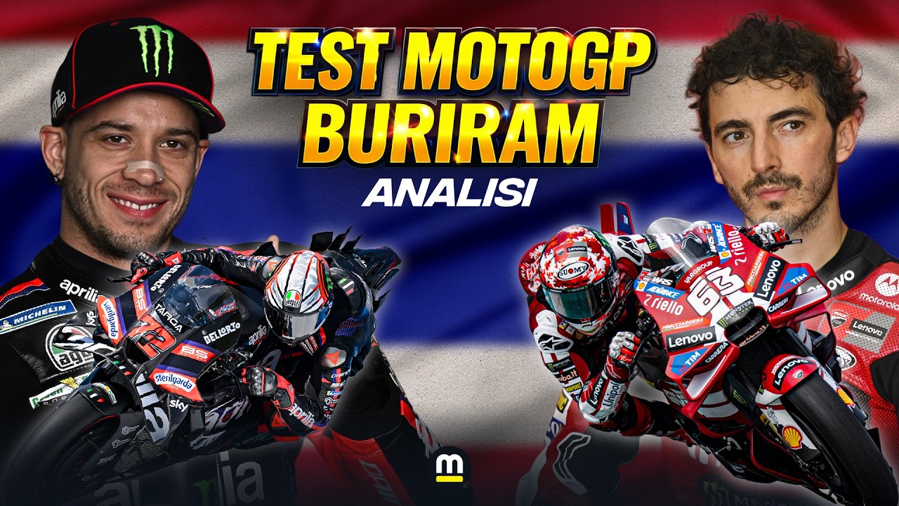 TEST MOTOGP Buriram: l'APRILIA c'è e SI PRENDE anche BAGNAIA PER IL 2027 - Il nostro commento