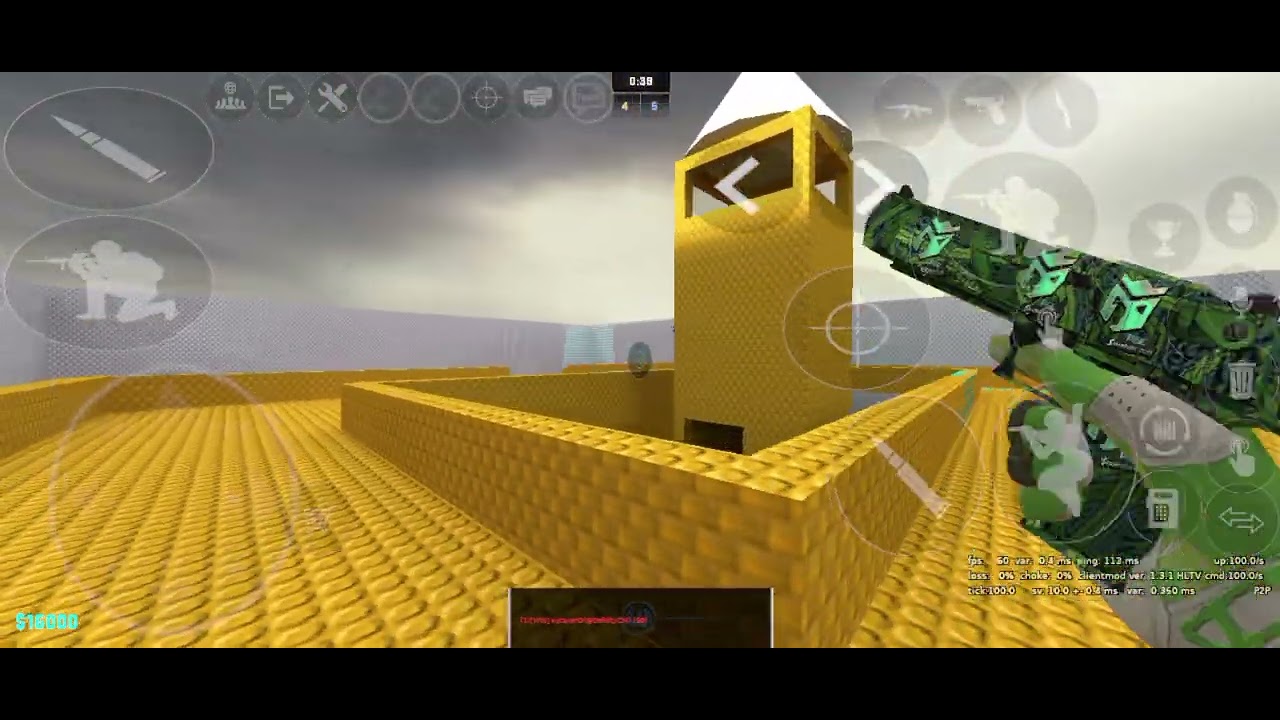 ClientMod геймплей | CMTV AWP server awp_lego_2 | #1