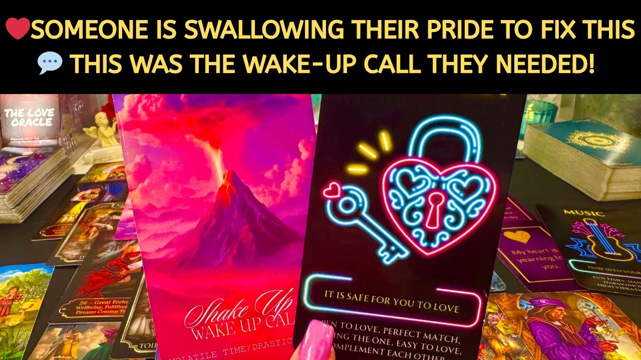 ❤️ Someone is Swallowing Their Pride to Fix This 💬 This Was the Wake-Up Call They Needed! Love Tarot