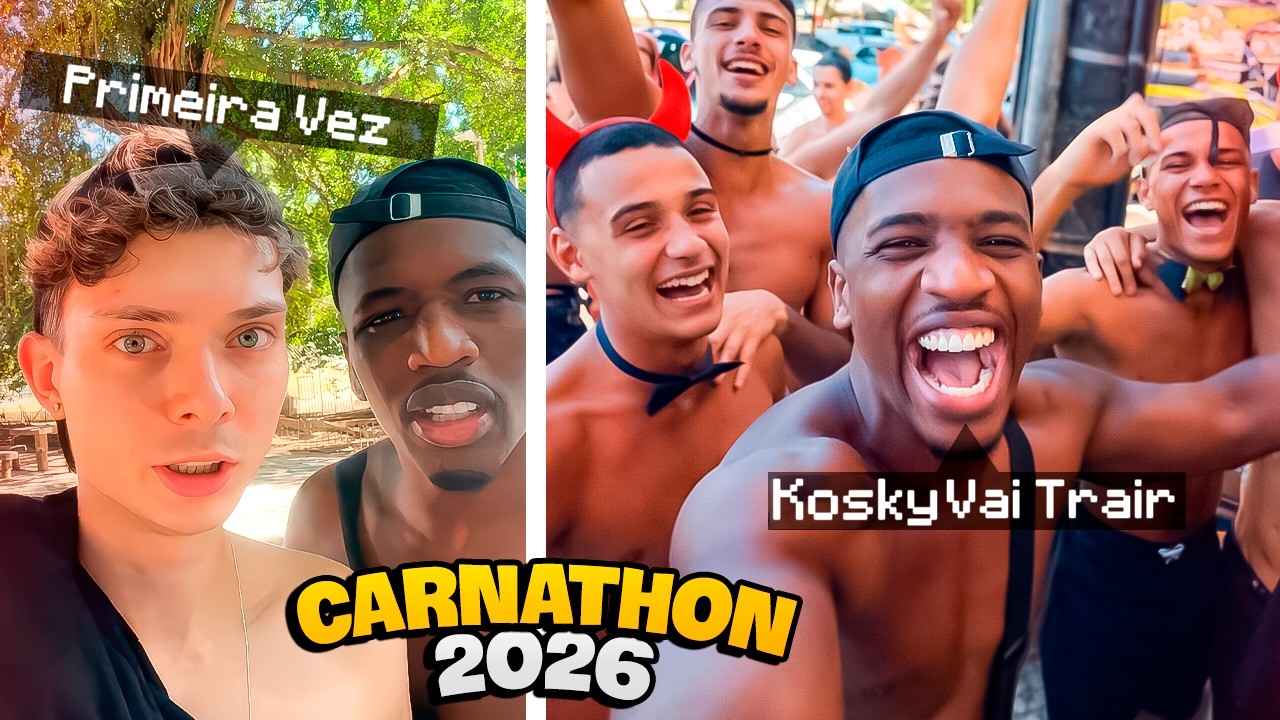 Levei o KOSKY pela PRIMEIRA VEZ no CARNAVAL DO RIO (deu ruim?)