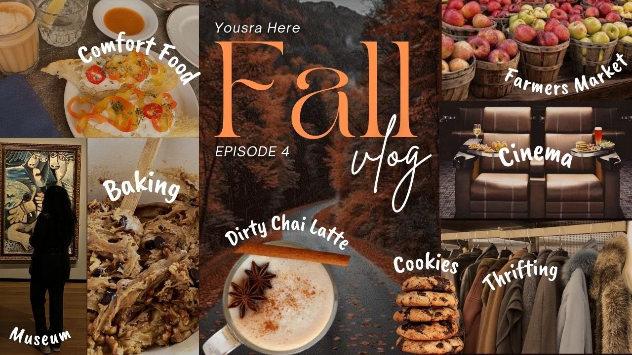 Romanticizing autumn 🍂🎃  | what to bake & fun activities | VLOG | COZY FALL GUIDE
