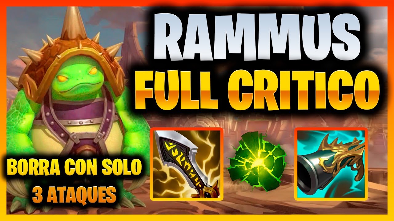NO IMAGINE ESTE DAÑO CON RAMMUS CRITICOS