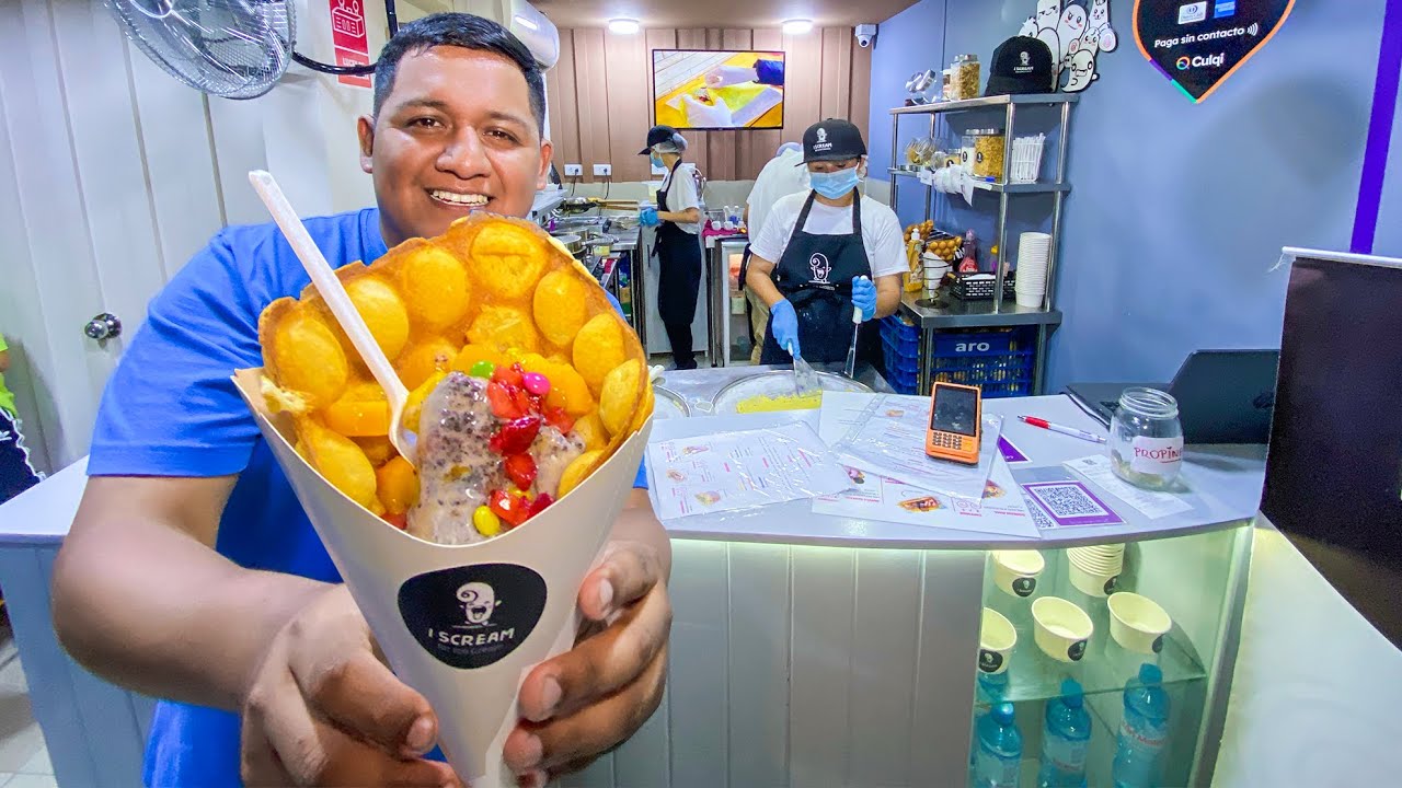 HELADO FRITO a S/1.00 sol ¿Como lo hacen? | Mi Receta Magica Ft. @Wariqueando @Guía de bolsillo