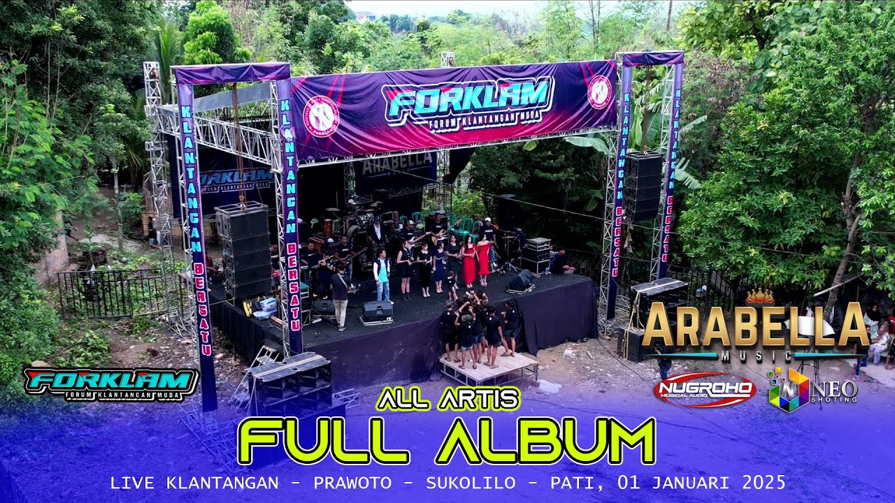 FULL ALBUM - ARABELLA MUSIC - NUGROHO AUDIO - LIVE PRAWOTO 2025