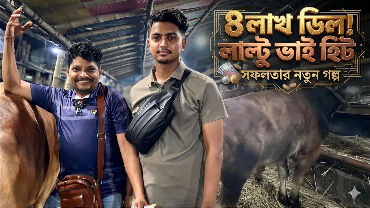 গাবতলী হাটে একের পর এক গরু কিনলেন আকরাম ভাই! ৪ লাখ টাকার জোড়া ডিল | Gabtoli Cattle Market