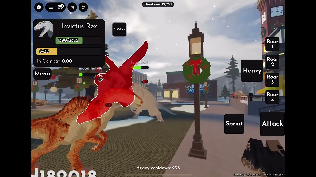 NO MERCY WITH A TEAMERS IN JURASSIC BLOCKY!