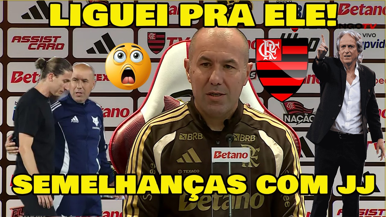 ENTREVISTA COLETIVA DE LEONARDO JARDIM NOVO TÉCNICO DO FLAMENGO!