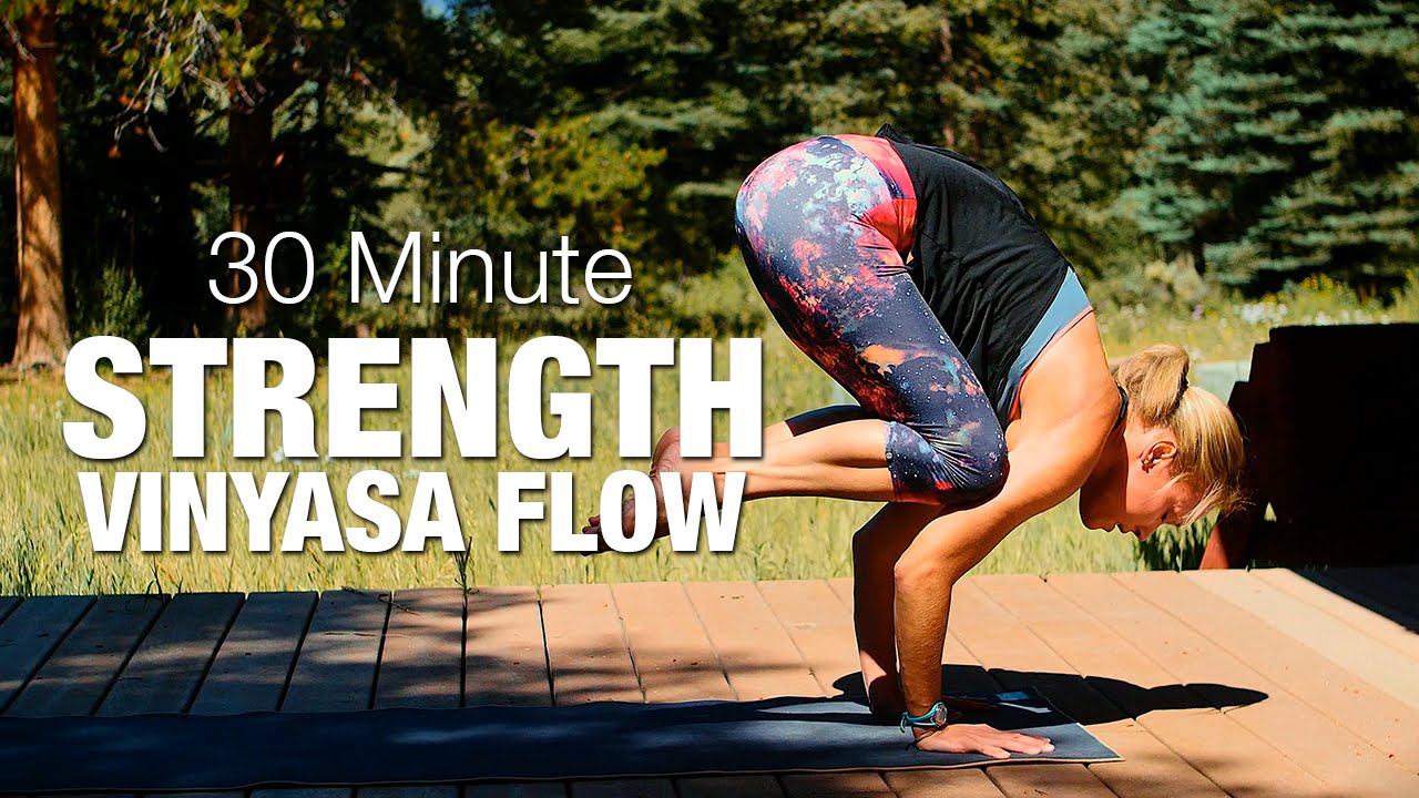 30 Minute Strength Vinyasa Flow Yoga Class - Five Parks Yoga