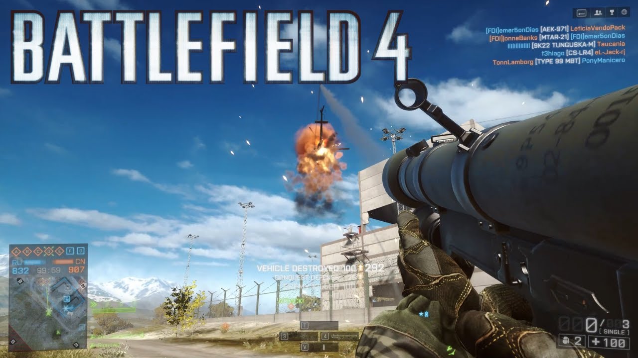 Battlefield 4: Golmud Railway Gameplay (No Commentary)
