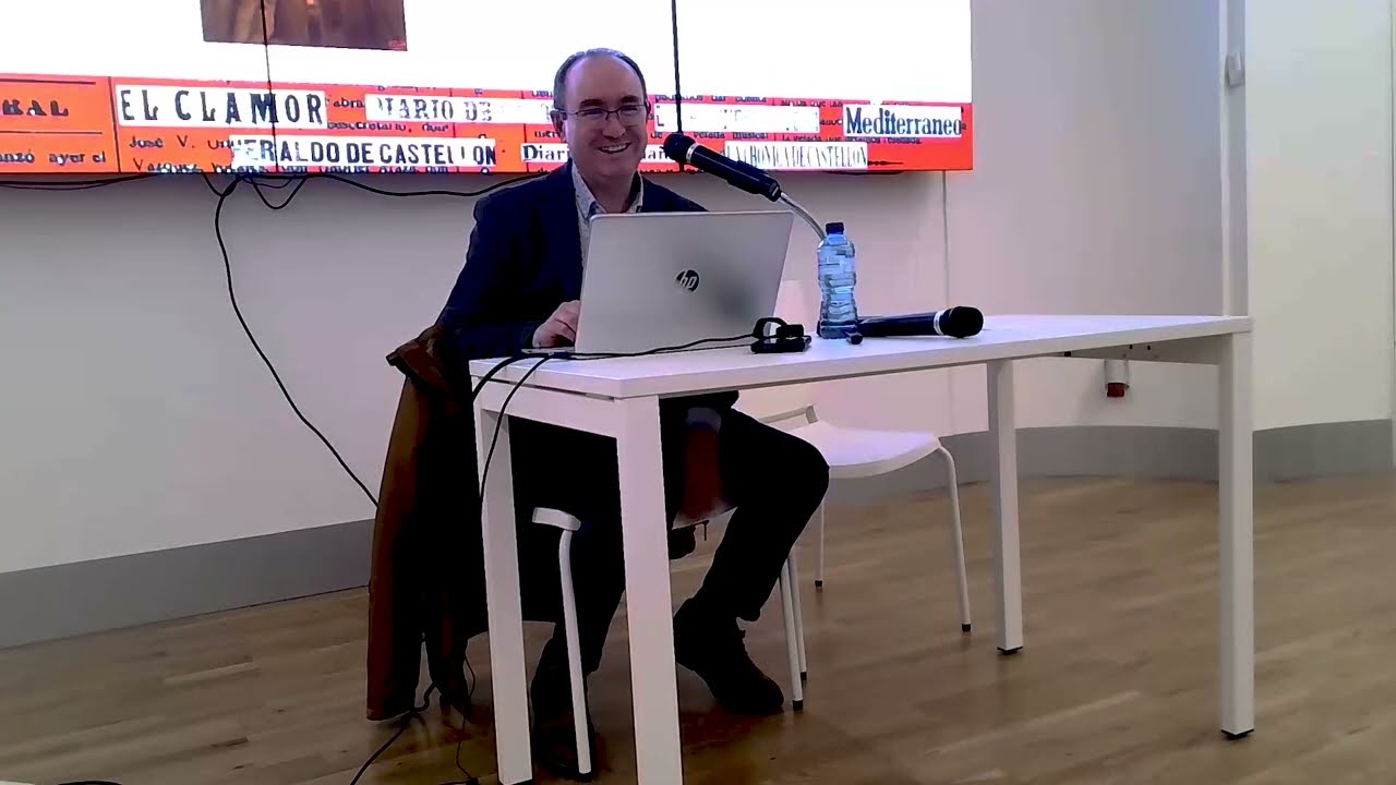 La relación de Castellón y su Iglesia a través de la prensa histórica.  Ponente: Ximo Górriz Plumed