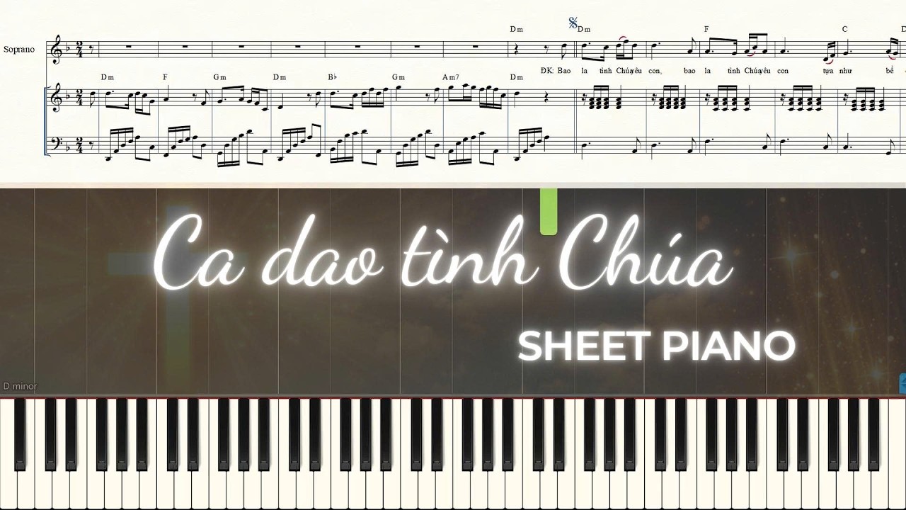 Ca Dao Tình Chúa | Ngọc Kôn | Nhạc thánh ca | Sheet Music Free.