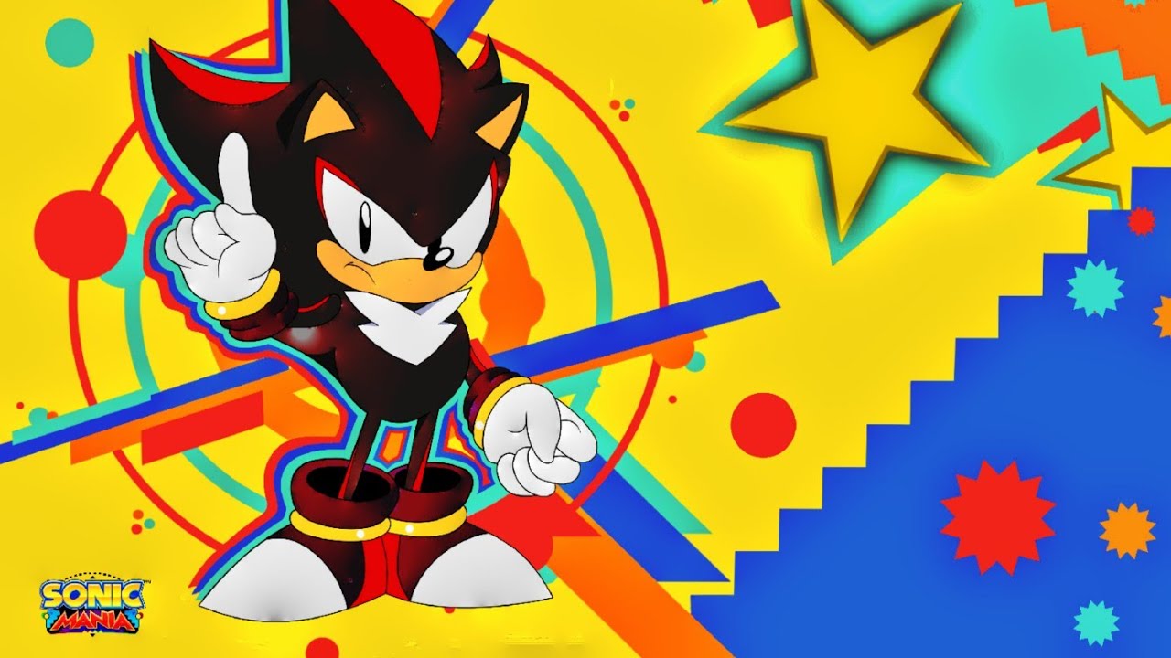 SHADOW NO SONIC MANIA? Gameplay com Mods