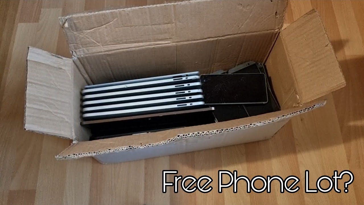 I Got a FREE Mystery Phone lot! What did I get?