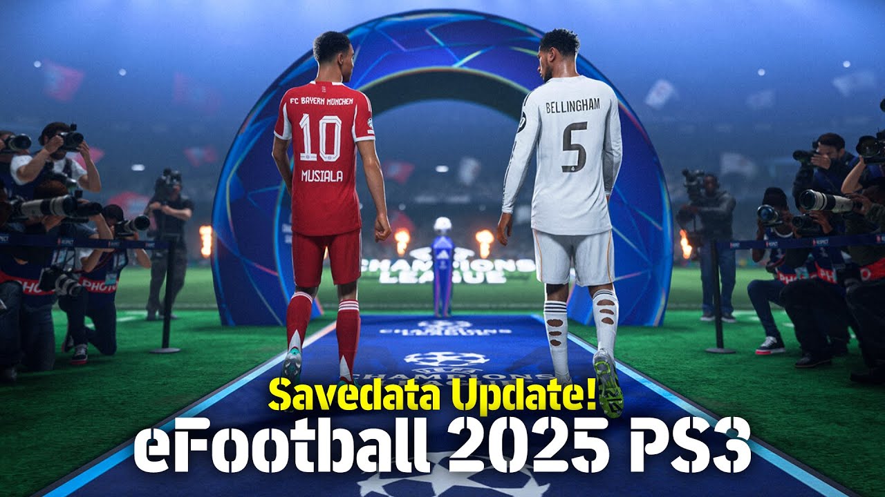 eFootball 2025 PS3 Savedata Update