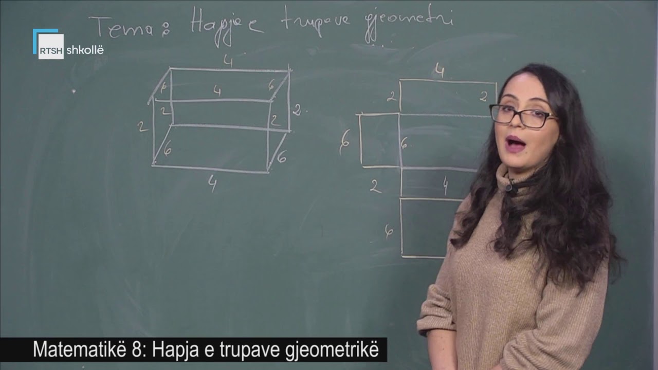 Matematikë 8 - Hapja e trupave gjeometrikë