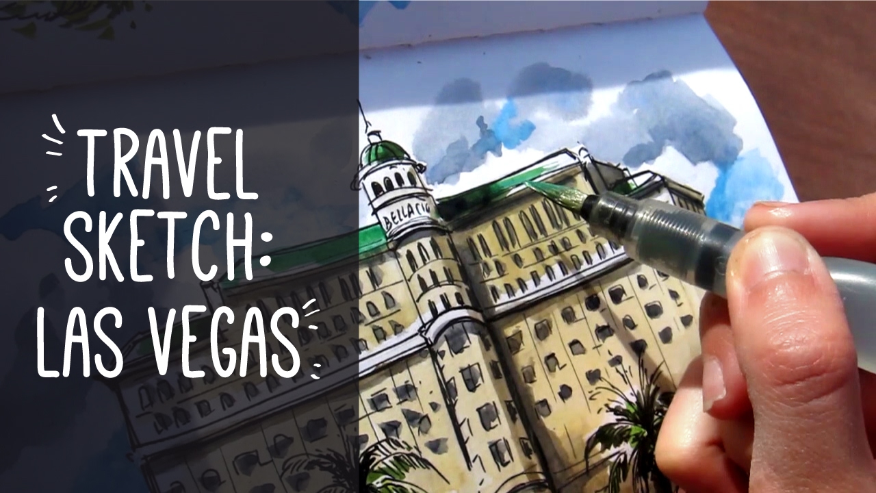Travel Sketch: Las Vegas