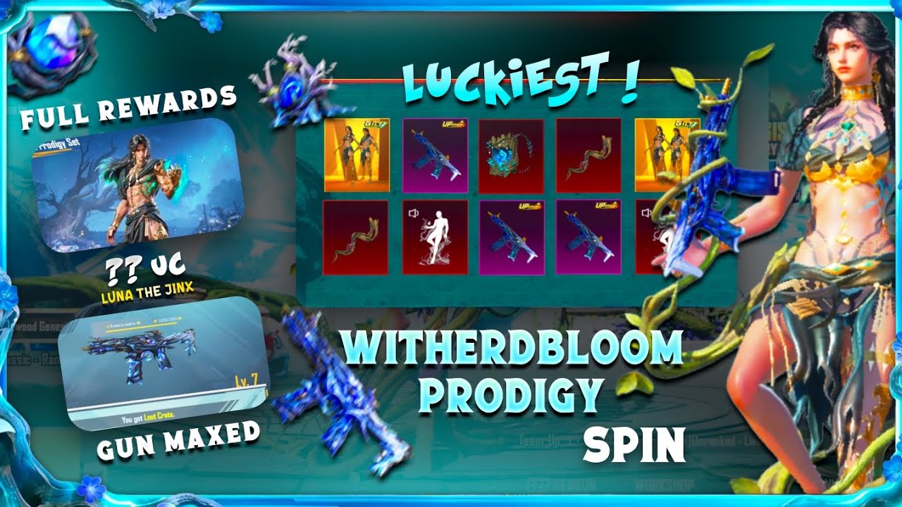 NEW ULTIMATE WITHERDBLOOM PRODIGY SPIN | HONEY BADGER GUN MAX | VOUCHER SCAM 