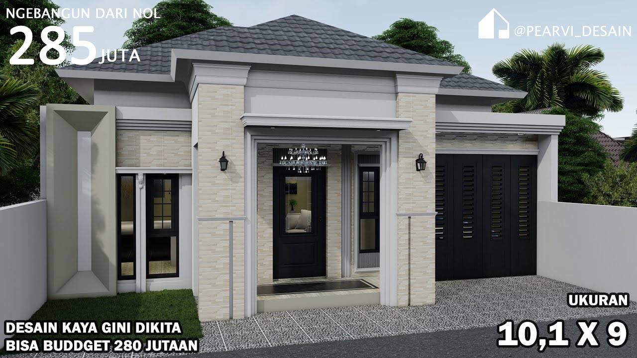 RUMAH GAYA CLASSIC GAK NYANPE 300 JUTA NGEBANGUN PAKE DESAIN KAYA GINI DI KITA DAPET 285 JUTAAN AJA