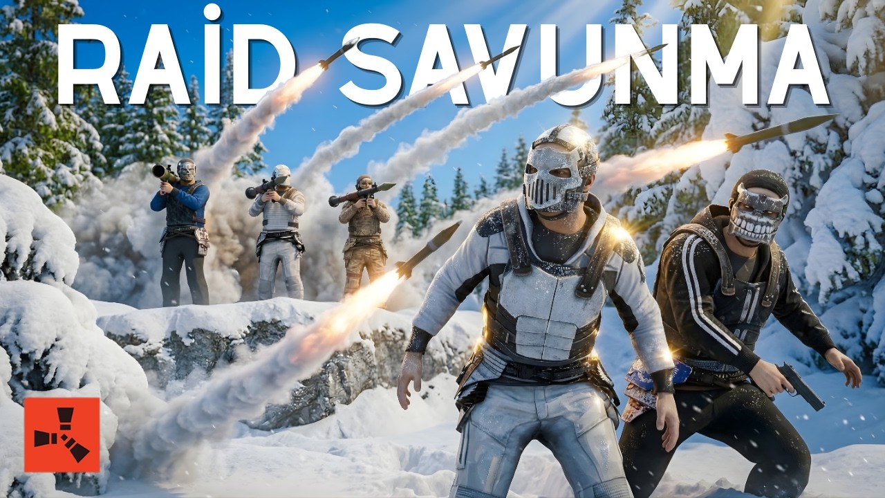48 SAAT BOYUNCA RESMİ SUNUCUDA OYNAYIP EN NEFRET EDİLEN TAKIM OLMAK!  (RAİD SAVUNMASI) I Rust T&uuml;rk&ccedil;e