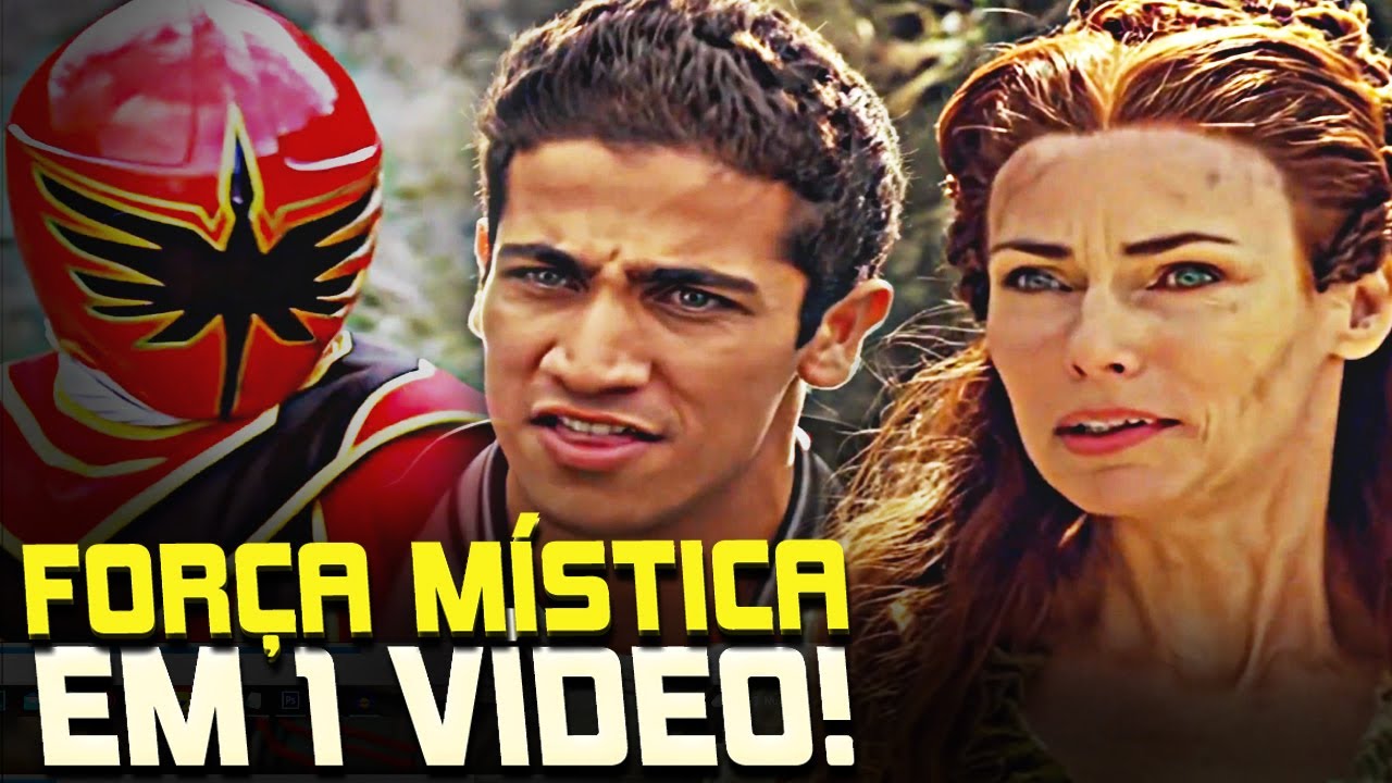POWER RANGERS FORÇA MÍSTICA - Entenda a HISTÓRIA COMPLETA em 1 VÍDEO!