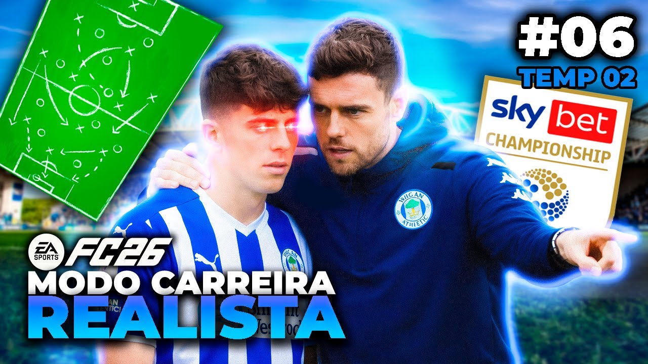 NOVO ESQUEMA, NOVO TIME! ⚽ | EA FC 26 | Modo Carreira EP06