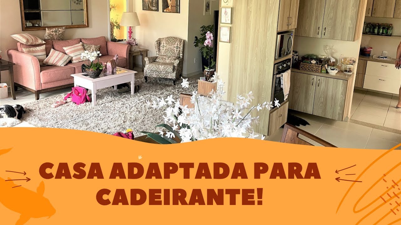 CASA ADAPTADA PARA CADEIRANTE!! 
