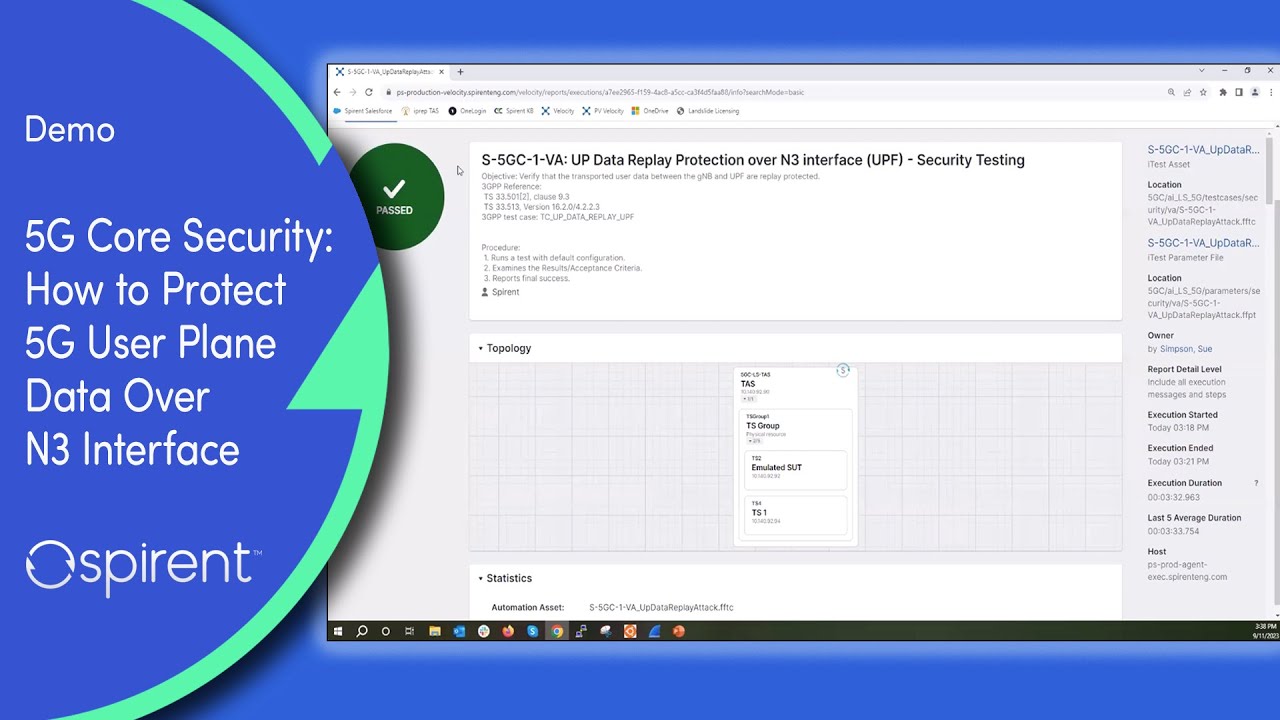 Demo: 5G Core Security - How to Protect 5G User Plane Data Over N3 Interface