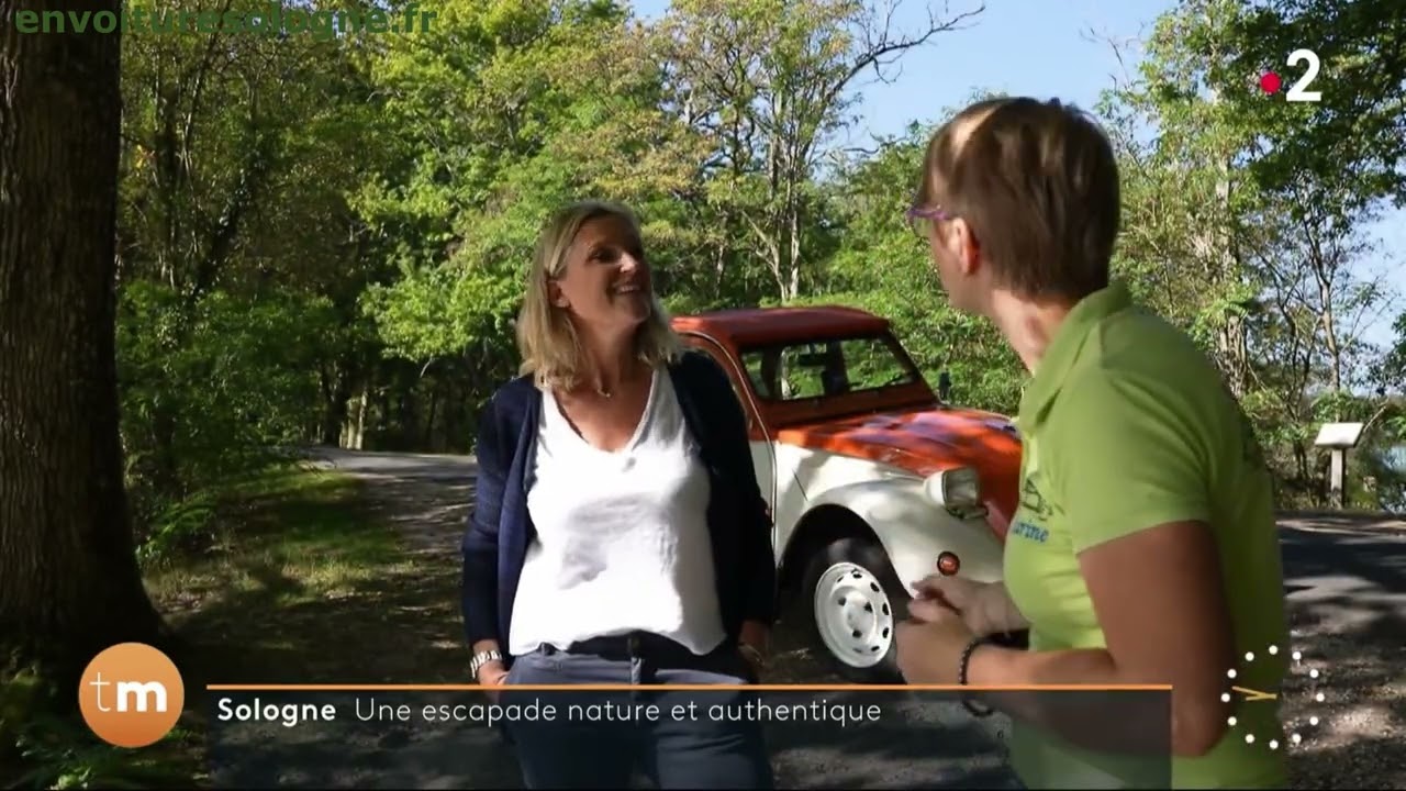 Reportage Télé matin sur notre Sologne en compagnie de Clémentine