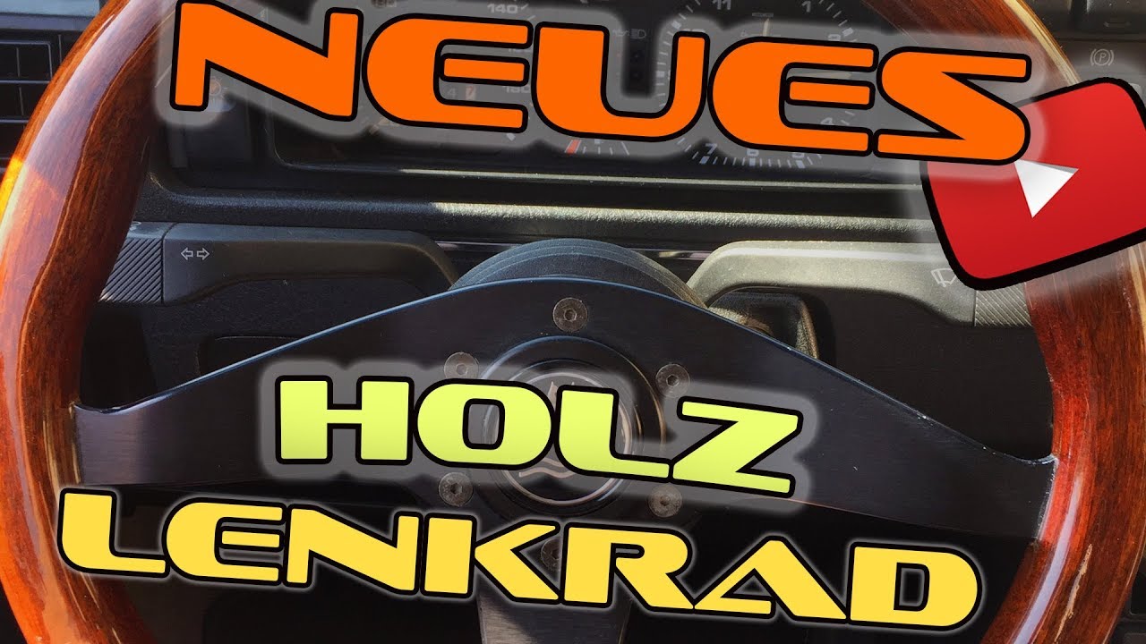 VW Golf 2 Holzlenkrad