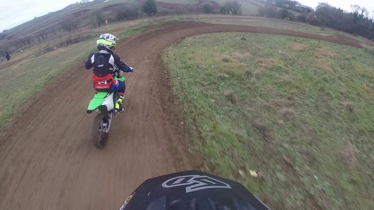 Minchinhamton pitbike track cw125