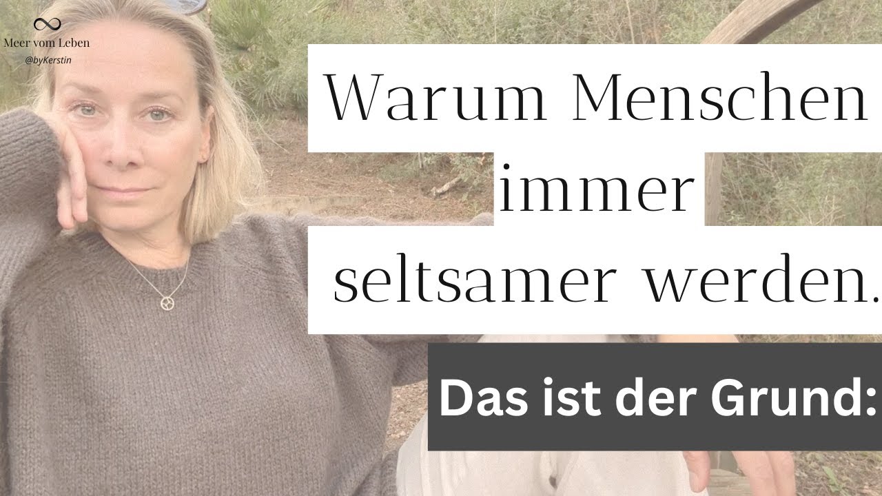 Warum Menschen immer seltsamer werden: DAS ist der Grund dafür