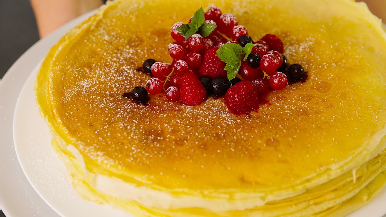 🥞 Die perfekten Pfannkuchen 🎬 Eierkuchen (Grundrezept)