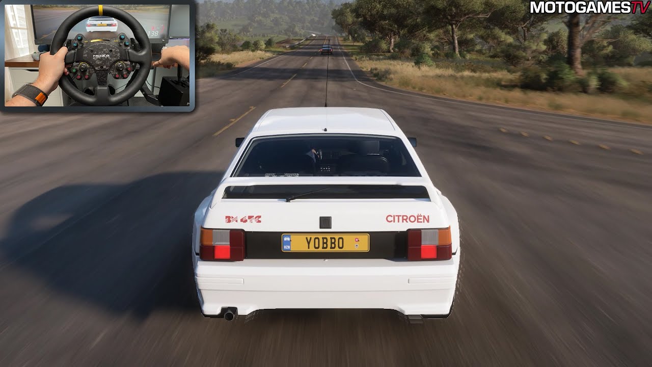 Forza Horizon 5 - 1986 Citroën BX 4TC | Moza DD R9 Gameplay