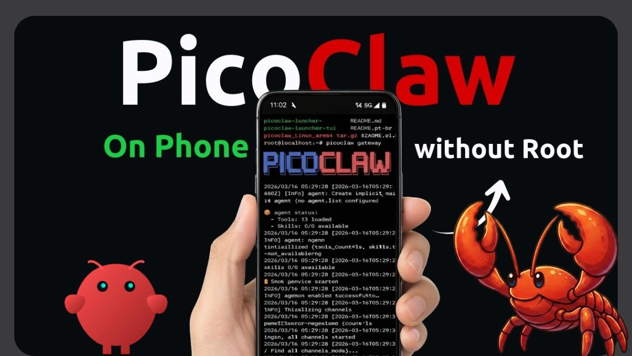 Turned Your Old Phone Into a FREE 24/7 AI Agent With Machine With PicoClaw | No PC | No Cloud Fees