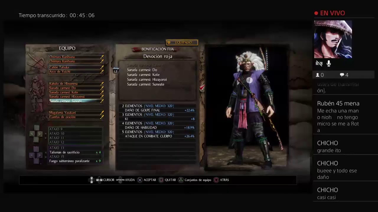 directo de itostone la mejor build de katana