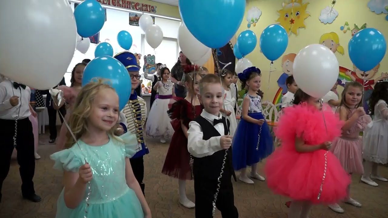 Выпускной в детском саду. Группа 