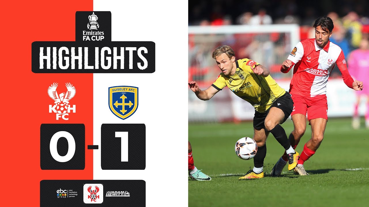 📺 HIGHLIGHTS | 12 Oct 24 | Harriers 0-1 Guiseley