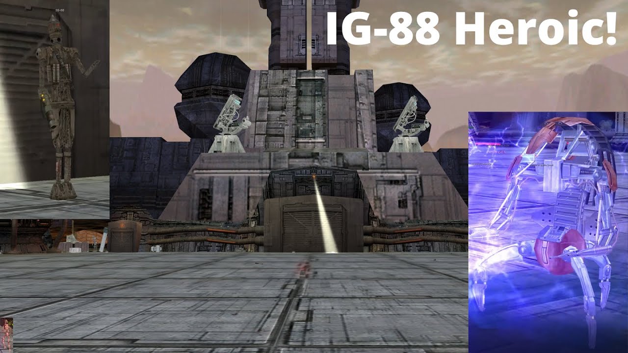 Star Wars Galaxies: Legends - Heroic Guide - IG-88