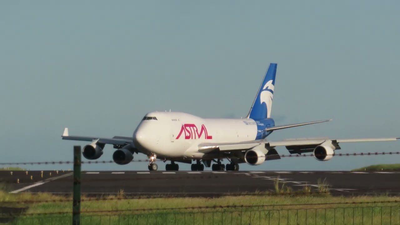 Boeing 747-400 Astral Aviation ,TF-AMM @ Roland Garros Airport (RUN)