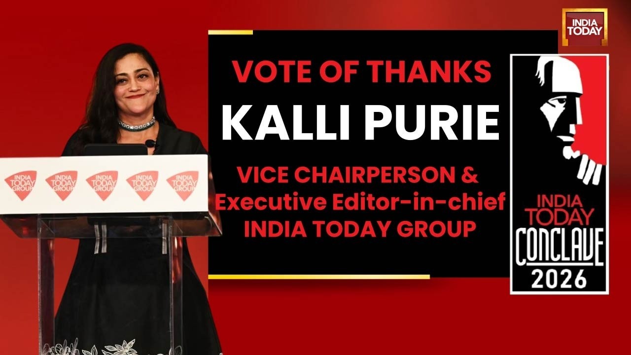Kalli Purie Delivers Vote of Thanks: 'Democracies Can Also Legitimise Absolute Power'